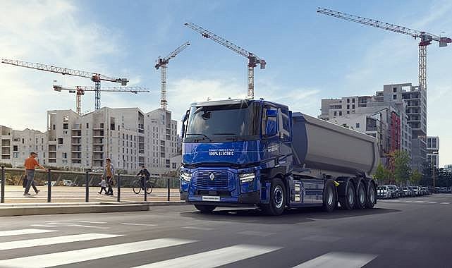 Renault - 44 tonluk ELEKTRİKLİ kamyonlar yola çıkmaya hazırlanıyor!