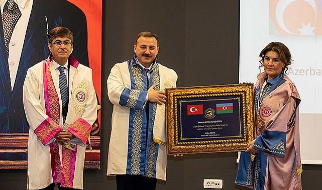 Socar Azneft Üretim Birliği Genel Müdürü Hüseynov&#039;a Fahri Doktora!