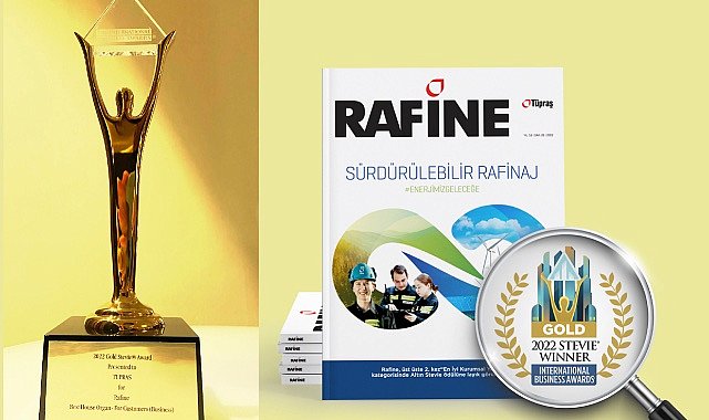 Tüpraş’a Stevie Awards’tan “En İyi Kurumsal Yayın” Kategorisinde 2 Yıl Üst Üste Altın Ödül!