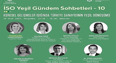 İSO webinar - Konu ''Yeşil Gündem''