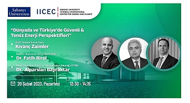 Dünyada ve Türkiye'de Güvenli & Temiz Enerji Perspektifleri - Webinar!