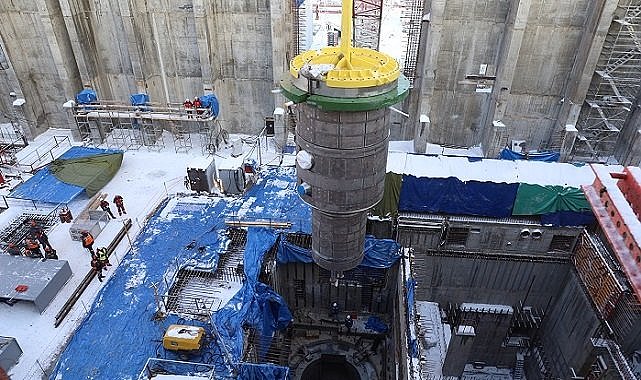 ROSATOM, MBIR Araştırma Reaktörünün kabını tasarım konumuna yerleştirdi