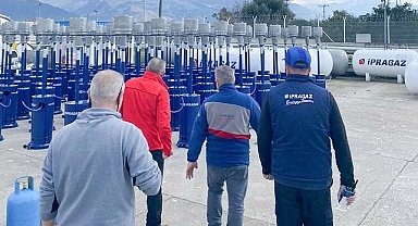 Stoklarındaki tüm hazır tüpleri ve LPG’li açık hava ısıtıcılarını deprem bölgesine gönderdi!