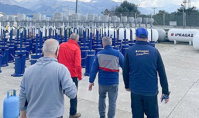 Stoklarındaki tüm hazır tüpleri ve LPG’li açık hava ısıtıcılarını deprem bölgesine gönderdi!