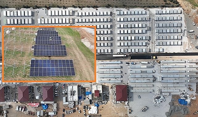 Yerleşim başladı - GÜNEŞ panellerinin kurulmasıyla kendi kendine yetebilen ekolojik bir kente olacak!