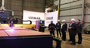 BOTAŞ için ilk sac kesim yapıldı!