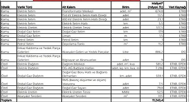 Depremin ENERJİ sektörüne zararı: 2,3 milyar TL kamu ve 8,9 milyar TL özel sektör