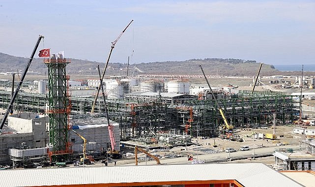 Filyos Doğal Gaz İşleme Tesisi - Karadeniz doğal gaz Nisan&#039;da tesiste!