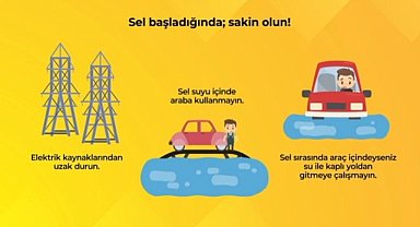 SEL - 'Elektrik direkleri ve doğalgaza' dikkat!
