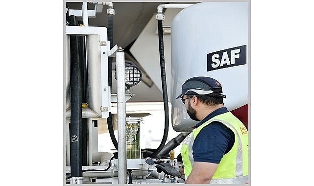 Yüzde 100 Sürdürülebilir Havacılık Yakıtı &#039;&#039;SAF&#039;&#039; ile ilk test uçuşunu gerçekleştirdi!