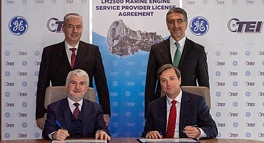 Deniz Gaz Türbinlerinin Bakım - Onarım ve Revizyonları için Lisans Anlaşması İmzaladılar - GE Marine ve TEI!