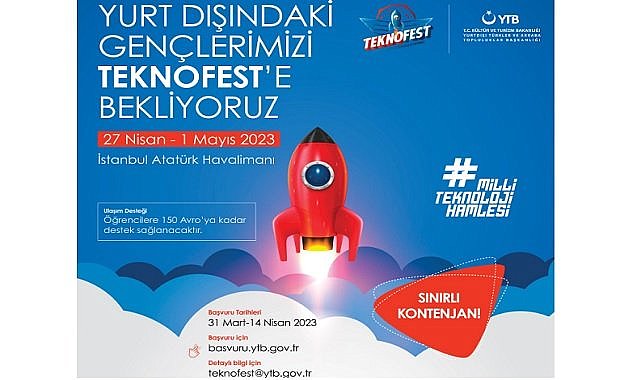 Etkinliğe katılan öğrencilere 150 Avro destek verecek - YTB!