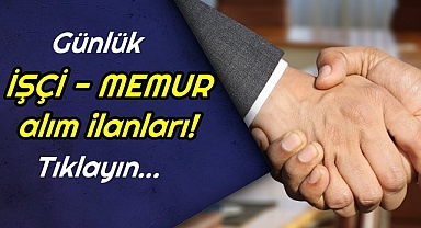 Günlük İŞ ilanları!