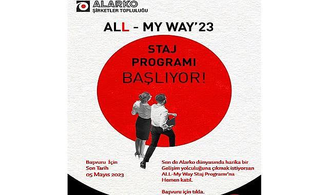 Staj yapmak isteyenlere çağrı yaptı - Alarko Şirketler Topluluğu!