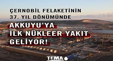 TEMA Vakfı - ''Çernobil Felaketinin 37. Yıl Dönümü ve Akkuyu’ya İlk Nükleer Yakıt'' konulu bilgi paylaştı!