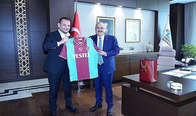 Trabzonspor Kulübü&#039;nden EPDK Başkanı Mustafa Yılmaz&#039;a Ziyaret…