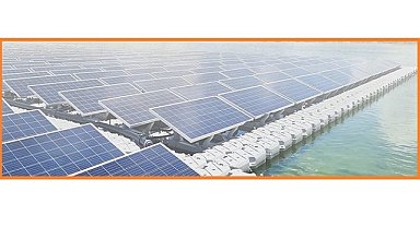 'Yüzer Güneş Panelleri' ile buharlaşma engellenebilir!