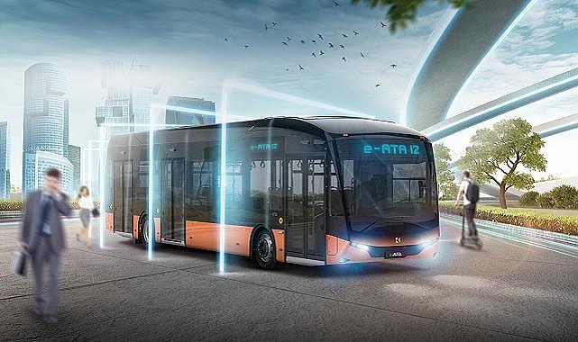 12 metrelik elektrikli otobüsü Romanya&#039;ya ihraç edecek - KARSAN!