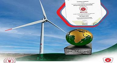 BOTAŞ - Rüzgar Enerji projesi ödül aldı!