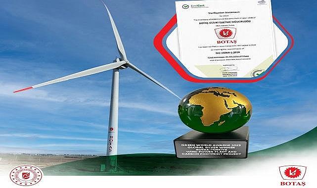 BOTAŞ - Rüzgar Enerji projesi ödül aldı!