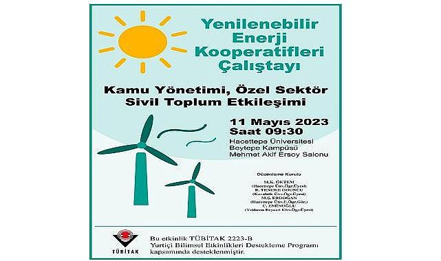 ÇALIŞTAY - Konu &quot;Yenilenebilir Enerji Kooperatifleri&#039;&#039;