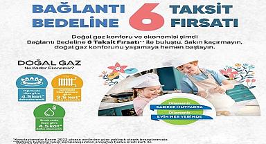 Doğal Gaz Bağlantı Bedeli için kampanya!
