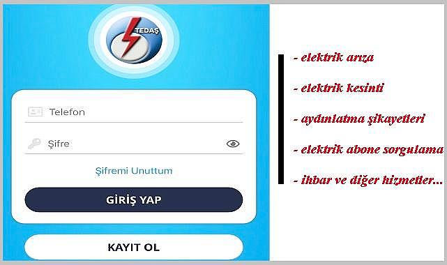 &#039;Elektrik Arıza İhbar&#039; uygulaması yenilendi - İndirdiniz mi?
