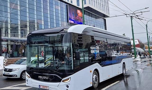 &#039;&#039;Isuzu’nun yüzde 100 ELEKTRİKLİ otobüsü Citivolt&#039;&#039; - Demo turu için yollarda!