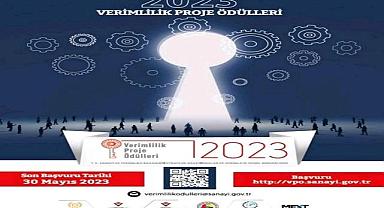 “Verimlilik Proje Ödülleri” için başvurular devam ediyor!