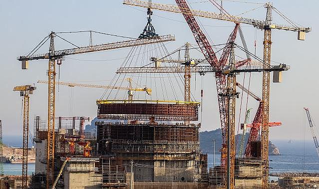 Akkuyu NGS’nin 2’nci Ünitesine İç Koruma Kabuğunun Beşinci Katmanı Kuruldu!