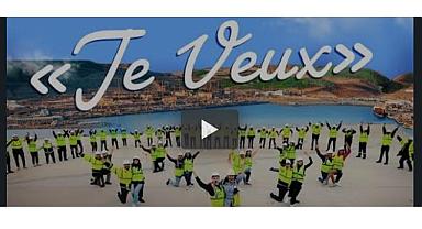 Akkuyu Nuclear Power Plant employees prepared a clip accompanied by the world-famous "Je Veux" song!