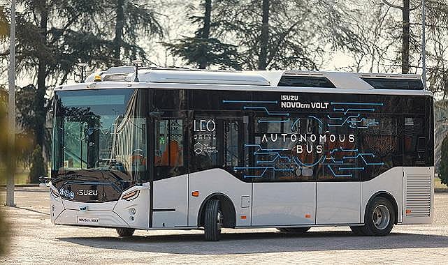 Anadolu Isuzu - Otonom elektrikli otobüsü SÜRÜŞ testlerini başarıyla geçti!