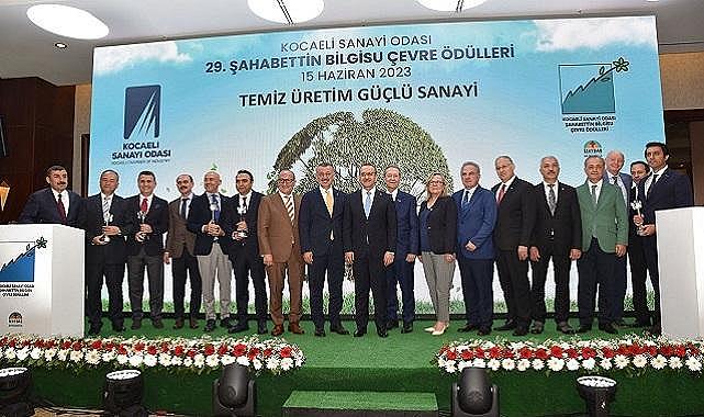&#039;&#039;Çevre Ödülleri&#039;&#039; sahiplerini buldu - Kocaeli Sanayi Odası!
