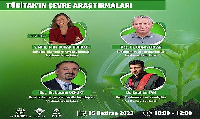 Çevre Söyleşileri&#039;ne davetlisiniz - TÜBİTAK!