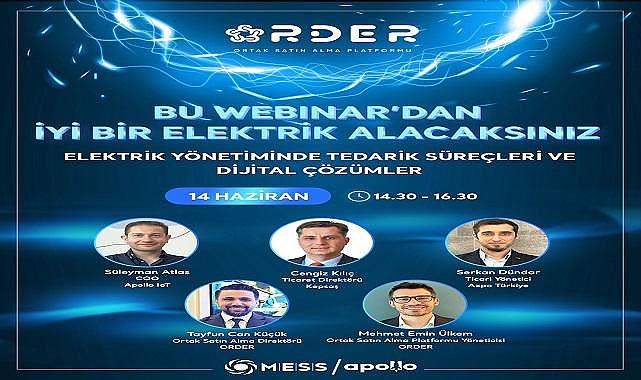 “Elektrik Yönetiminde Tedarik Süreçleri ve Dijital Çözümler” - WEBİNAR!