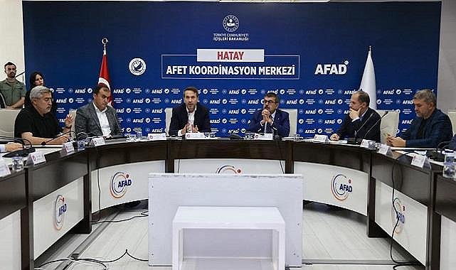 Enerji Bakanı Alparslan Bayraktar Hatay&#039;da!