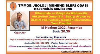Konu 'Madencilik - arama - üretim''