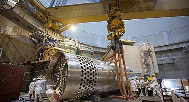 Nükleer santralin 1’inci ünitesi’ne Karotiyer yerleştirildi!