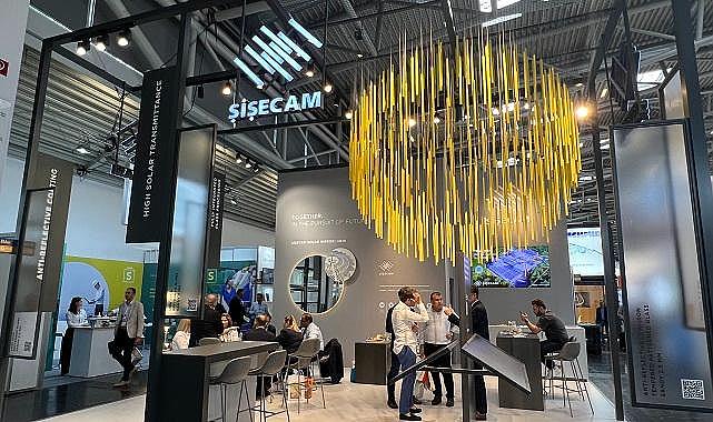 Şişecam, Intersolar Europe Fuarı&#039;nda güneş enerjisi camlarını sergiledi