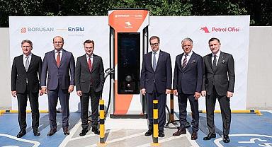 Borusan EnBW Enerji ve Petrol Ofisi Grubu - Elektrikli Araç ŞARJ İstasyonları alanında iş birliği yaptı!