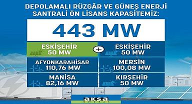 ''Depolamalı yenilenebilir enerji...''