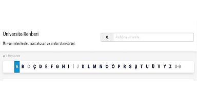 GÜNCEL: 'Üniversite Rehberi' hazırladı - Öğrencilere yol haritası!