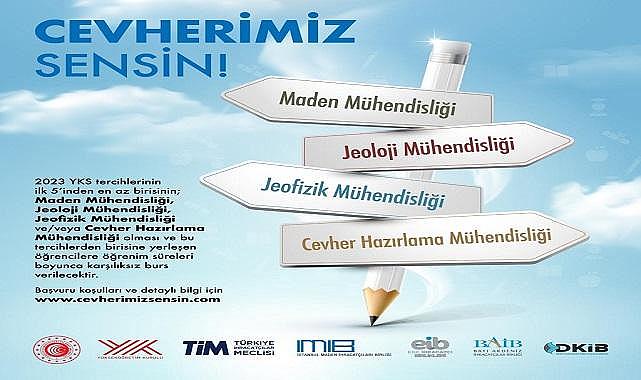 Maden sektörü BURS verecek!