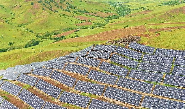 Pompajlı sulamanın enerjisi GÜNEŞ&#039;ten - TUNCELİ!