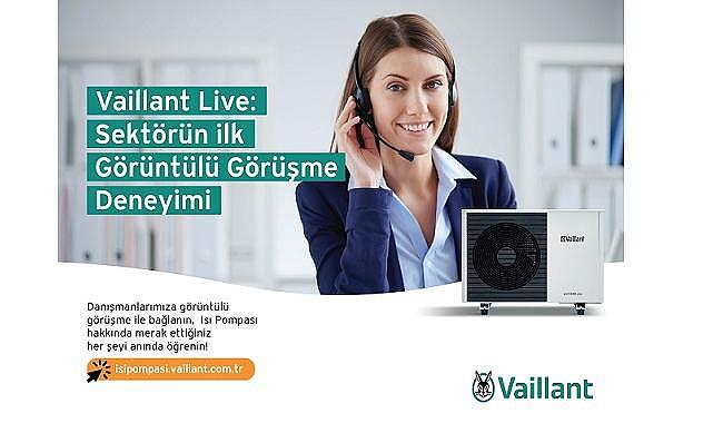Vaillant Live ile ısı pompasında yine bir ilk