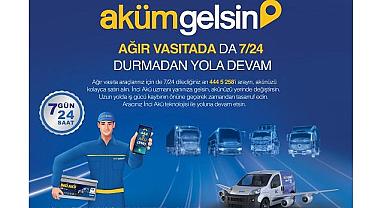 'Akümgelsin' Yerinde Akü Hizmeti, Ağır Vasıta Araçları Da Kapsayacak Şekilde Genişledi