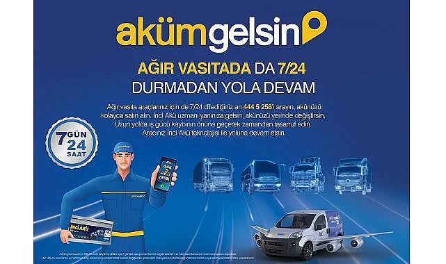 &#039;Akümgelsin&#039; Yerinde Akü Hizmeti, Ağır Vasıta Araçları Da Kapsayacak Şekilde Genişledi
