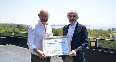 CK Enerji Akdeniz Elektrik’ten ‘7 Mehmet’e yeşil enerji sertifikası!