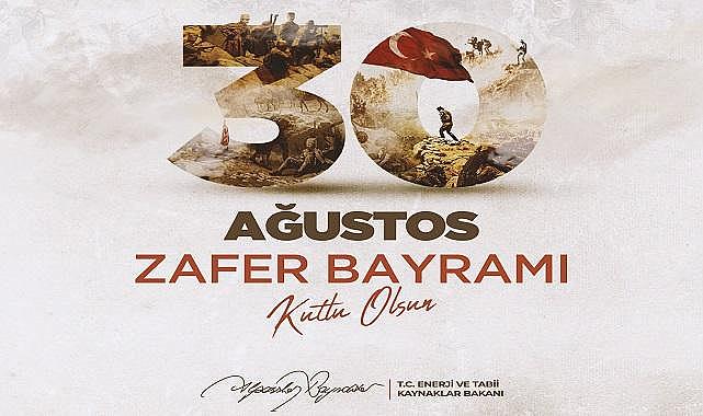 Enerji Bakanı Bayraktar - &#039;&#039;Gazi Mustafa Kemal Atatürk ve silah arkadaşlarını...&#039;&#039;