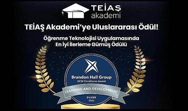 TEİAŞ - Ödül aldı!